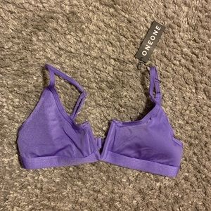 Oneone Swimwear Jenna Top Purple Bikini Medium